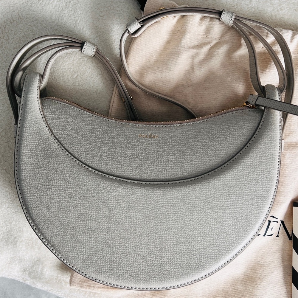 Numero Dix Cream Leather Women's Bag - Picture 3 of 11